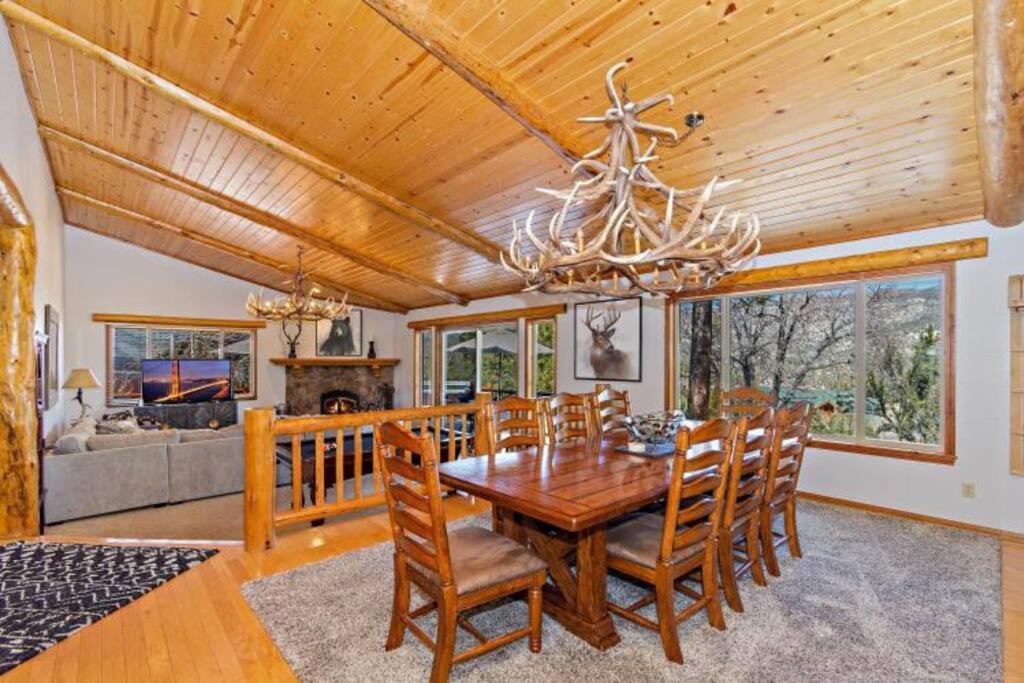 Custom Single Story Cabin With Jacuzzi Pool Table & Big Game Room With Arcade Games บิ๊กแบร์เลค ภายนอก รูปภาพ